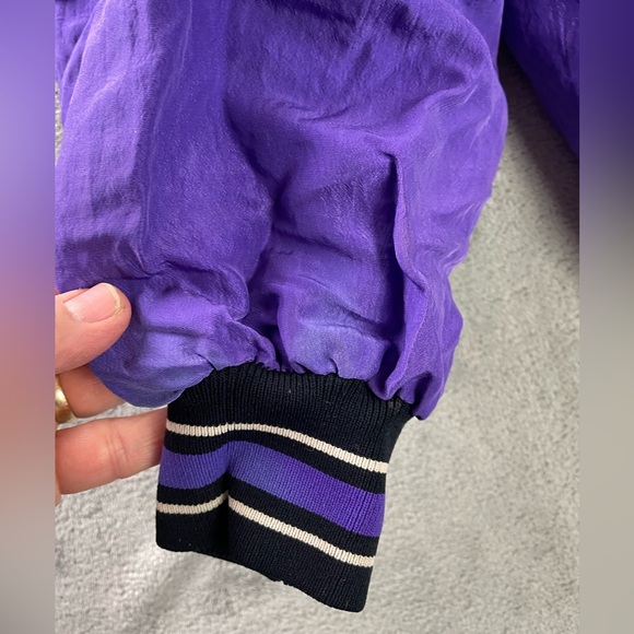 Vintage Honolulu Sharks Starter Hawaii 90s Winter Baseball Snap Jacket Mens XL - Picture 9 of 16